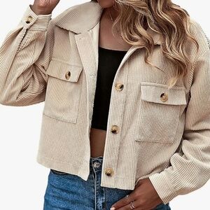 light corduroy jacket